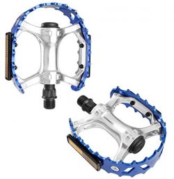 VP Components VP-747 Bear Cage Trap Old School BMX Pedal, Blue, 1/2-Inch