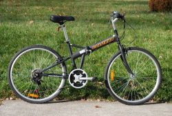 Columba 26″ Folding Bike w. Shimano 18 Speed Black(SP26S_BLK)