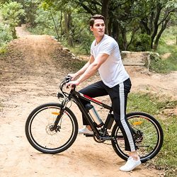 Sheepfun 26″ Powerful Electric Mountain Bike with 36V, 8AH Removable Lithium-Ion Battery,  ...