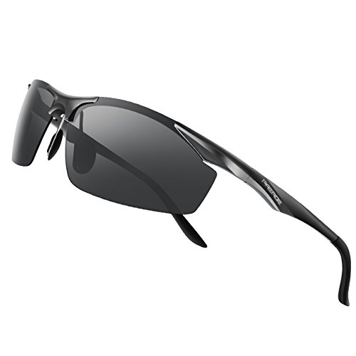 PAERDE Men’s Sports Style Polarized Sunglasses for Men Driving Fishing Cycling Golf Runnin ...