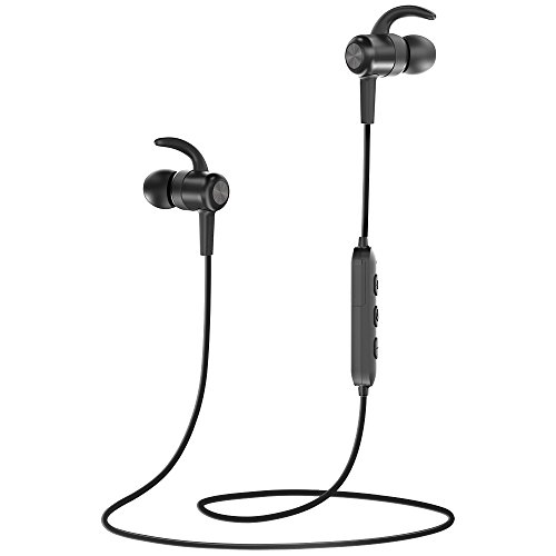 Bluetooth Headphones TaoTronics Wireless Earbuds Sport Earphones 9 Hours 4.2 Magnetic Lightweigh ...