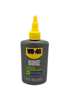 WD-40 BIKE Dry Chain Lubricant – Wax-Free Bicycle Chain Lube for Dry Conditions. 4 oz. (Pa ...