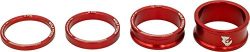 Wolf Tooth Components Headset Spacer Kit 3, 5,10, 15mm, Red