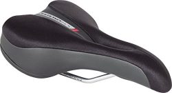 Diamondback Men’s Hybrid Lycra Top Bicycle Saddle, Black