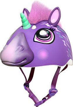 Raskullz Electric Unicorn Helmet, Purple