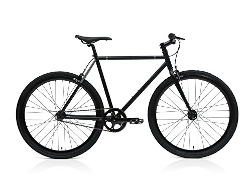 Another Whip Fixed-Gear Single-Speed Fixie Urban Commuter Raider Bicycle, Black, 57″/Large
