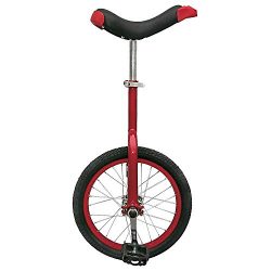 Fun 16 Inch Wheel Unicycle with Alloy Rim, Red