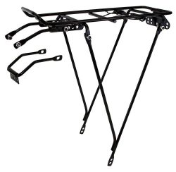 Ventura Economical Bolt-On Bicycle Carrier Rack, Adjustable Fit for 26″/28″/700c, Steel