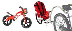 Weehoo iRide Balance Bike & Blast Bike Trailer Bundle Deal