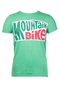 Noble Mountain Bike Logo Shirt Cycling – Funny Bicycle T-Shirt For Men (Large)