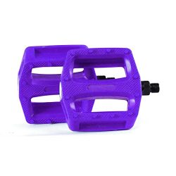 Fatboy Mini BMX Platform Pedals (Set of 2; Purple)