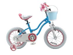 Royalbaby Stargirl Girl’s Bike with Training Wheels and Basket, Perfect Gift for Kids. 16  ...