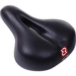 Extremely Comfortable Bicycle Seat by Rock Rider for Women and Man Comfort Healthy Gel Bike Sadd ...
