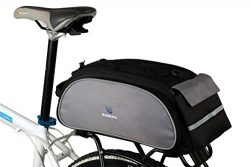 Best Fit For U Roswheel Bicycle Cycling Bike Saddle Rack Seat Cargo Bag Rear Pack Trunk Pannier  ...