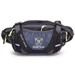 Outdoor Sport Large Capacity Waist Bag Fanny Pack For Men Women Travelling,Cycling, Hiking,Campi ...