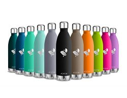 Aorin Double Wall Vacuum Insulated Stainless Steel Water Bottle to keep your drinks hot and cold ...