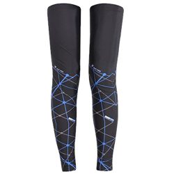 PANEGY Sunscreen Compression Leg Long Sleeves Sunproof Leg Guard Best for man and women for Runn ...