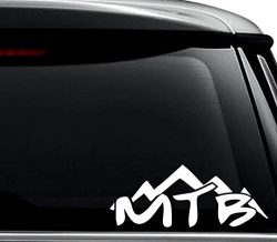 Mountain Bike Downhill Biking Decal Sticker For Use On Laptop, Helmet, Car, Truck, Motorcycle, W ...