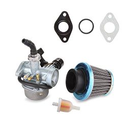 ATV Carburetor PZ19 with Fuel Filter and 35mm Air Filter for 50cc 70cc 80cc 90cc 110cc 125cc ATV ...