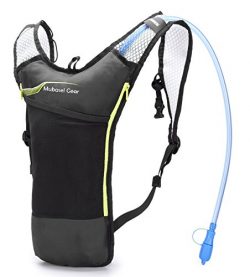 Hydration Backpack With 2L BPA FREE Bladder – Lightweight Pack Keeps Liquid Cool Up to 4 H ...