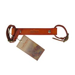 Tourbon Brown Leather Bicycle Frame Handle Bike Little Lifter