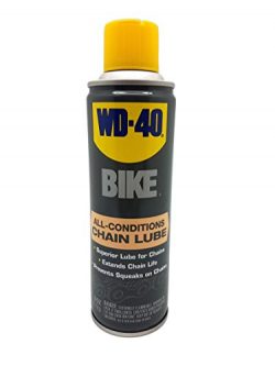 WD-40 BIKE 390234  All Conditions Chain Lube – Wax-Free Bicycle Chain Lubricant for Wet or ...