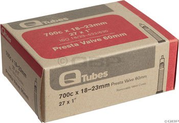 Q-Tubes 700c x 18-23mm 60mm PRESTA Valve Tube 101g