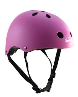 ProRider BMX Bike & Skate Helmet – 3 Sizes Available: Kids, Youth, Adult (Pink, Small/ ...