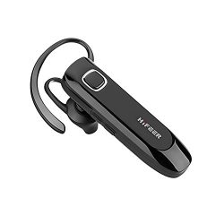 Bluetooth Headset with Mic Noise Cancelling, HIFEER Business Hands Free Single Wireless Headphon ...