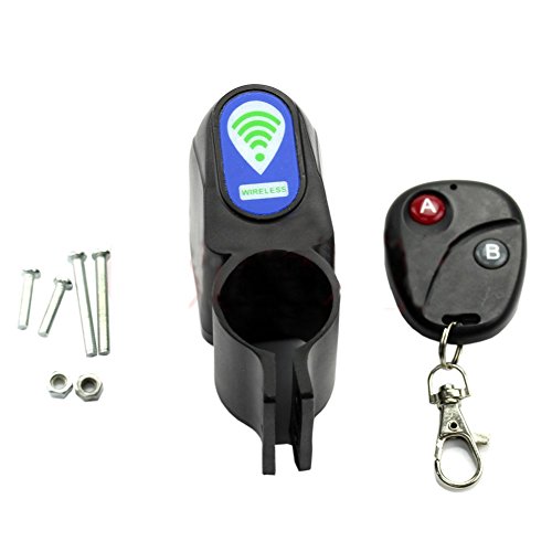 Topbeu Mountain Bike Wireless Electronic Anti-theft Remote Control Alarm Security Lock Device