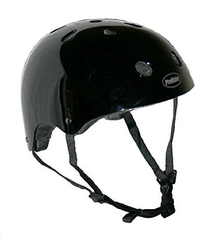 Pro-Rider Classic Bike & Skate Helmet (Black, Large/X-Large)