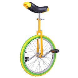 20 inch Wheel Unicycle Lemon