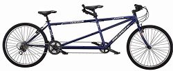 J Bikes by Micargi Sport, Blue – 26″ 21-Speed 2-Seater Tandem Bicycle