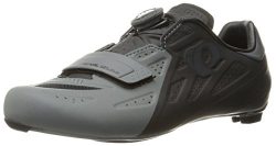 Pearl Izumi Men’s Elite Road V5 Cycling-Footwear, Black/Shadow Grey, 39 EU/6.1 D US