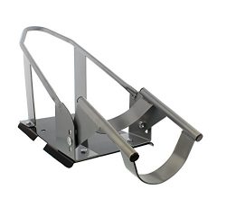 ABN Removable Trailer Wheel Chock – Universal Stopper Cradle Holder for Standard Motorcycle Bike ...