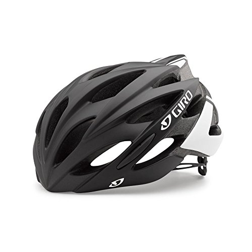 Giro Savant Road Bike Helmet, Matte Black/White, Large
