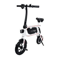 200W SWAGCYCLE Envy Steel Frame Folding Electric Bicycle e Bike w/ Automatic Headlight – Reach 1 ...