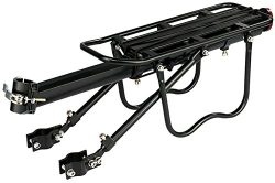 Rear Bike Rack Dirza Bicycle Cargo Rack Quick Release Adjustable Alloy Bicycle Carrier 115 Lb Ca ...