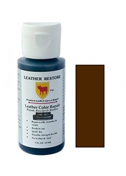 Leather Restore Leather Color Repair, DARK BROWN, 1 OZ Bottle – Repair, Recolor & Rest ...