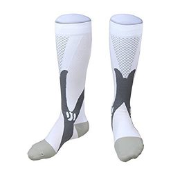 Graduated Compression Socks 20-30 mmhg For Nurses Cycling Runners Fitness Weight Lifting Materni ...