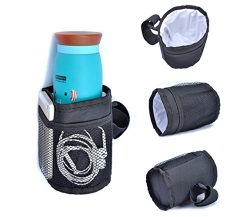 Pawaca Multifunctional Waterproof Thermal Insulated Bottle Holder Pocket Organizer for Baby Stro ...