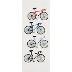 Little B 100307 Dimensional Stickers, Mini, Road Bikes