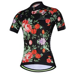 Aogda Cycling Jerseys Women Bike Shirts Maillot Cycling Bib Pants Bicycle Clothing Ladies (Jerse ...