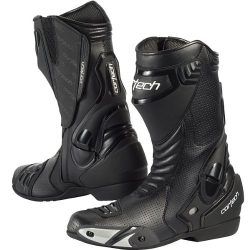 Cortech Latigo Air Men’s Street Bike Motorcycle Boots – Black/Black / Size 8.5