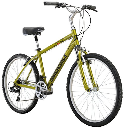 Diamondback Bicycles Wildwood Classic Comfort Bike, 15″/Small, Green