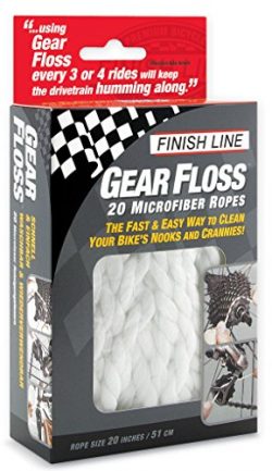 Finish Line Gear Floss Microfiber Cleaning Rope  (Pack of 20 microfiber ropes)