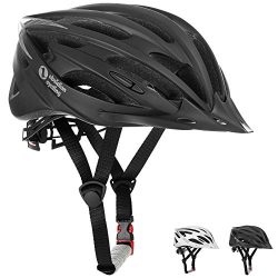 Airflow Bike Helmet [ BLACK / MEDIUM – LARGE ] for Adult Men & Women and Youth / Teena ...