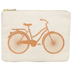 Bicycle Canvas Zip Bag (9″ x 7″)