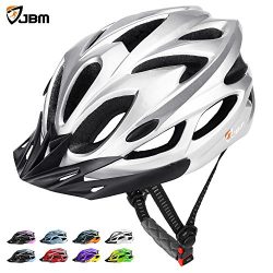 JBM Adult Cycling Bike Helmet Specialized for Mens Womens Safety Protection Red / Blue / Yellow  ...