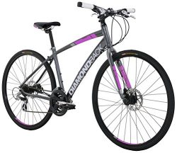 Diamondback Bicycles Women’s  Clarity 2 Complete Performance Hybrid Bike
